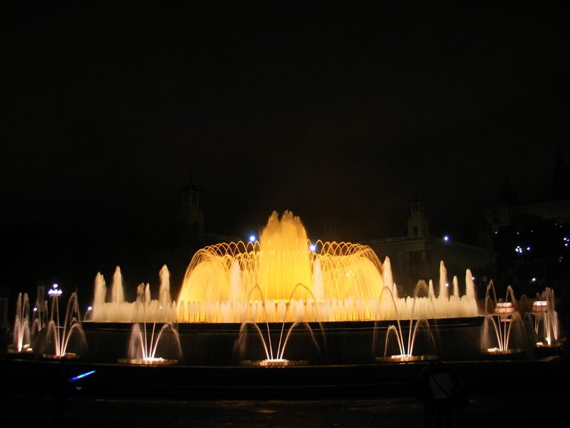 Fonte luminosa de Montjuic