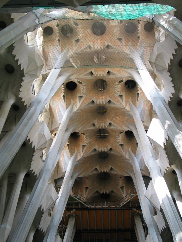 Interior da Sagrada Família