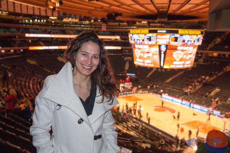 Jogo NBA em Madison Square