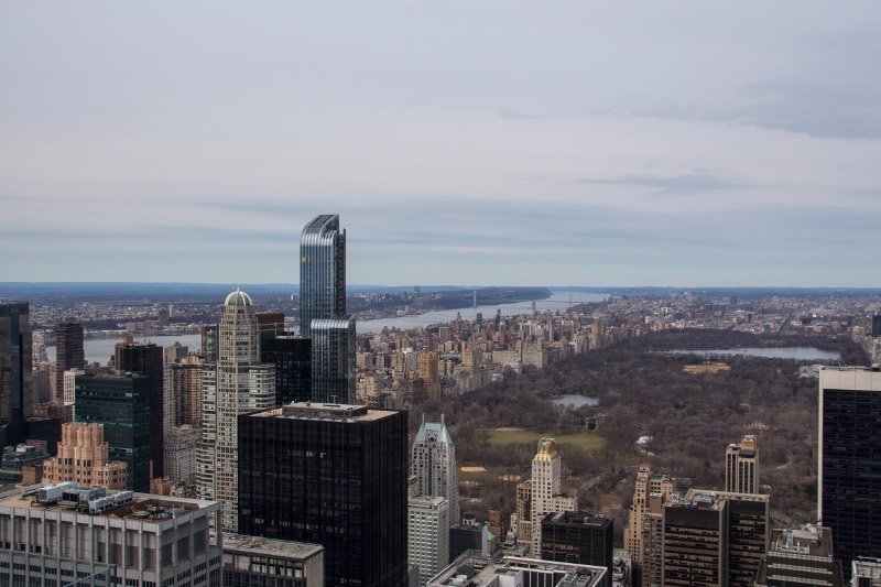 Vista do Top of the Rock
